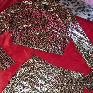 Cheetah print set